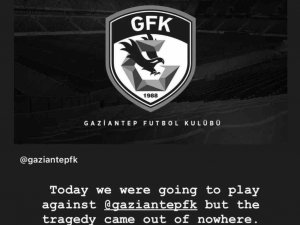 Sergio Oliveira’dan, Gaziantep Fk Mesajı: “Umarız Yaralarınızı Sarar Ve Daha Güçlü Geri Dönersiniz”