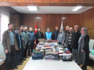 Muğla İ̇l Müftülüğü’nden Depremzedelere Kitap Ve Giyecek Yardımı