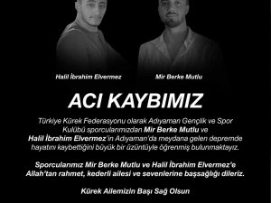 Kürek Sporcuları Depremde Hayatını Kaybetti