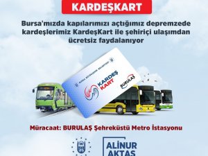 Bursa’da Ulaşım Depremzedelere Ücretsiz
