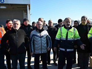 Başkan Gürkan Hatay’a Destek Ziyaretinde Bulundu