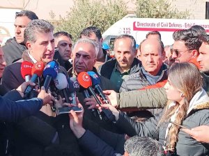 Barzani, Depremin Vurduğu İ̇slahiye’de: "Türkiye Güçlü Yönetimiyle Bu Acıları Geride Bırakacaktır"