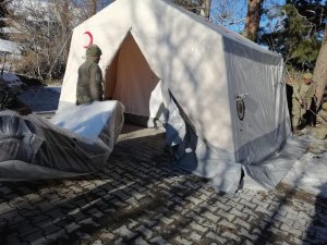 Msb: “Kahramanmaraş’ta Şehit Ailesi İçin Çadır Kuruldu”