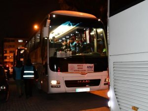 Bolu’dan 144 Gönüllü Dualarla Hatay’a Uğurlandı