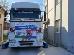Deprem Bölgesine Aydın’dan Yem Desteği