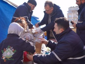 Başkan Hasan Avcı Deprem Bölgesinde