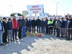 Konteyner Kent Gemlik’ten Altyapısı Büyükşehir’den