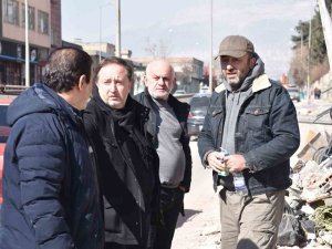Başkan Orkan Deprem Bölgesinde