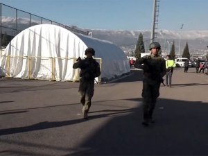 7’nci Komando Tugayı Kahramanmaraş’ta Asayişi Sağlamaya Devam Ediyor