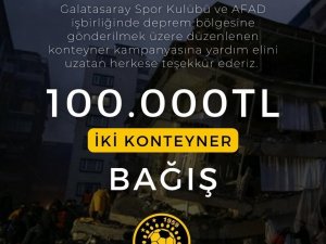 Keşanspor Topladıkları 100 Bin Tl’yi Yaşam Konteyneri Kampanyasına Yatırdı