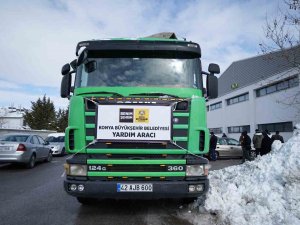 Konya Büyükşehir Belediyesi Ve İlçe Belediyeleri Hatay’a 305 Tır Yardım Gönderdi