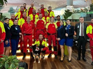 İ̇ga İ̇stanbul Havalimanı’ndan Yabancı Arama Kurtarma Ekiplerine 15 Dilde Teşekkür
