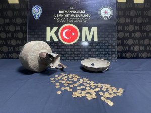 Batman’da Tarihi Eser Ele Geçirildi