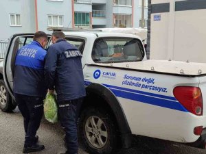 Canik Depremzedelere Kucak Açtı