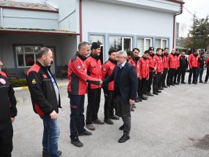 Afet Bölgesine Giden Arama Kurtarma Ekibi Çorum’a Döndü