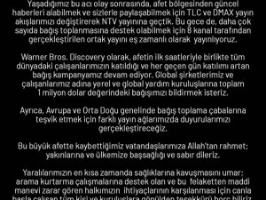 Warner Bros’tan Depremzedelere 1 Milyon Dolarlık Yardım