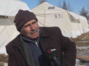 Çadırkentli Nedim Amca: “İ̇lk Depremden Sonra Eve Girmememiz Lazımdı”