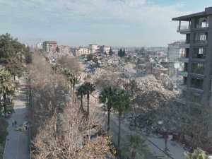 Depremin 11’inci Gününde Hatay’da Son Durum Havadan Görüntülendi