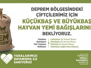 Tepebaşı’ndan ‘Bir Çuval Yem Benden’ Kampanyası