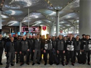 Deprem Bölgesinde Çalışmalarını Tamamlayan Litvanya Arama Kurtarma Ekibi Ülkesine Döndü