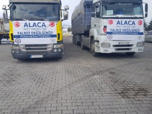 Alaca’dan Deprem Bölgesine Yakacak Yardımı