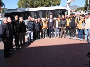 Kuyucak Belediyesi Ekipleri Deprem Bölgesinden Döndü