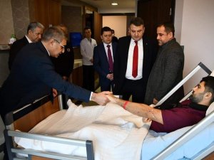 Depremzede Polisin Tedavisi Karabük’te Sürüyor