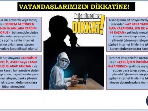 Aydın Polisi Vatandaşları Dolandırıcılara Karşı Uyardı