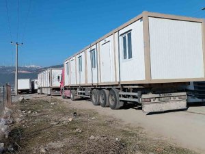 Nurdağı’nda Konteyner Kent Çalışmaları Hız Kazandı