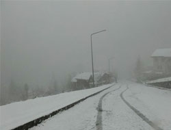 Ayder'de 10 cm. Kar