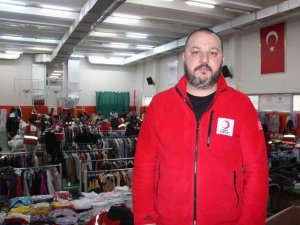 Karaman’da Kızılay Butik Mağazası Depremzedelerin İhtiyaçlarını Karşılıyor