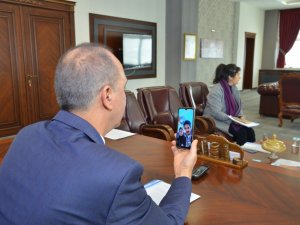 Rektör Karakaya Afet Bölgelerinden Bilgi Aldı