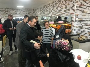Kaymakam Memiş, Depremzedeleri Ziyaret Etti