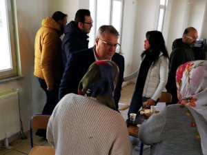 Başkan Çerçi Depremzedelerle Bir Araya Geldi