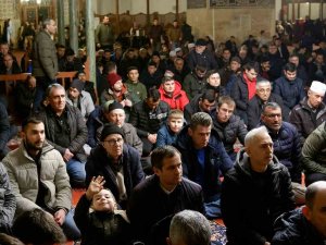 Edirne’de Miraç Kandili Dualarla İdrak Edildi