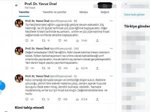 Omü Rektörü Ünal’dan Yüz Yüze Eğitim Açıklaması