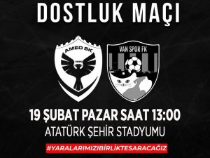 Vanspor’dan Depremzedeler İçin Dostluk Maçı