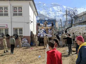 Batman’da 7’den 70’e Herkes Deprem Bölgesine Odun Göndermek İçin Adeta Seferber Oldu