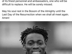 Gana Devlet Başkanı Akufo-addo’dan Atsu İçin Taziye Mesajı