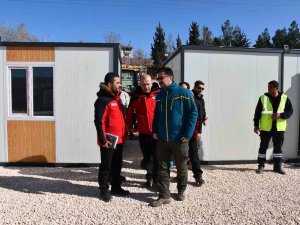 Depremin Merkez Üssü Pazarcık’a Konteyner Kent Kuruluyor