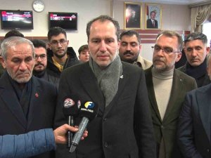 Erbakan: “Allah Bu Felaketlerden Ders Almayı Bizlere Nasip Etsin”