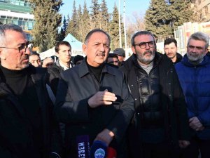 Özhaseki: “Kahramanmaraş’ta 105 Belediye Çalışıyor”