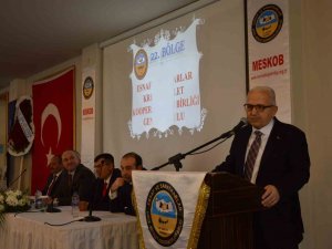 Çınar Yeniden Meskob Başkanı Seçildi