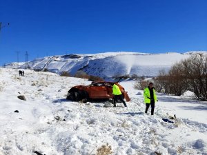 Trafik Kazasında Yaralanan Sürücü Hastanede Hayatını Kaybetti