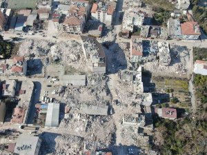 Samandağ Deprem Sonrası Havadan Görüntülendi