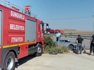 Sungurlu’da Trafik Kazası: 3 Yaralı