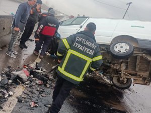 Yalova’da Trafik Kazası: 1 Yaralı