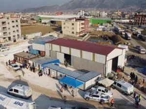 Antikkapı’dan Çadır Kente Kalıcı Mutfak