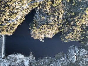 Çavdar Göleti’nde İki Mevsim Bir Arada