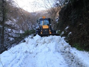 Doğu Karadeniz’de Kar Nedeniyle Kapalı 110 Köy Yolu Bulunuyor